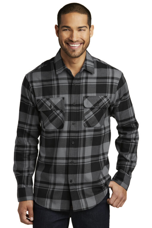 Port Authority Plaid Flannel Shirt
