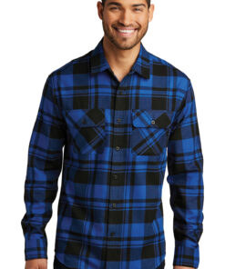 Port Authority Plaid Flannel Shirt - Image 6