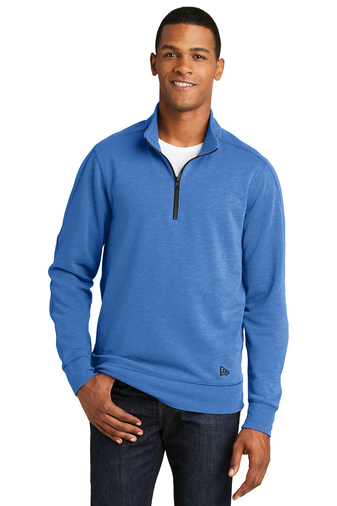 New Era Tri-Blend Fleece 1/4-Zip Pullover