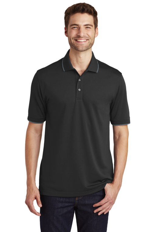 Port Authority Dry Zone UV Micro-Mesh Tipped Polo