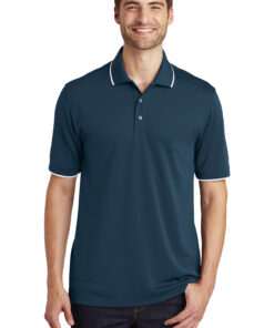 Port Authority Dry Zone UV Micro-Mesh Tipped Polo - Image 7