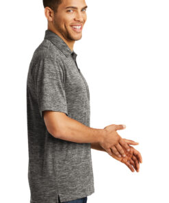 Sport-Tek PosiCharge Electric Heather Polo - Image 3