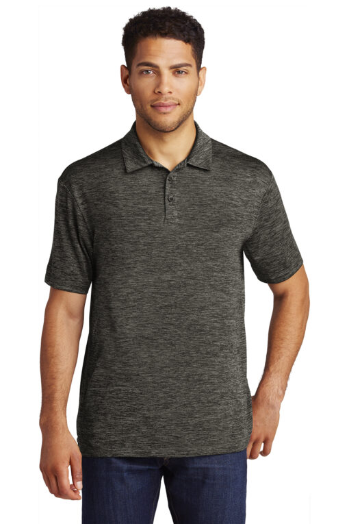 Sport-Tek PosiCharge Electric Heather Polo