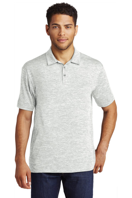 Sport-Tek PosiCharge Electric Heather Polo
