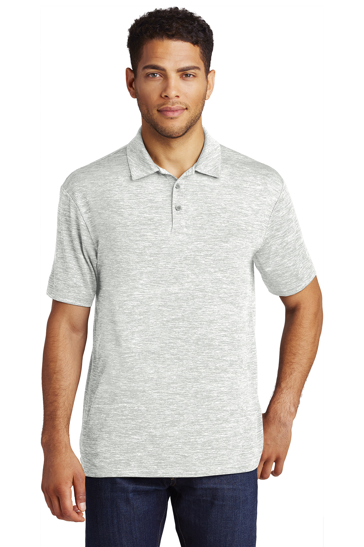 Sport-Tek PosiCharge Electric Heather Polo - Image 12
