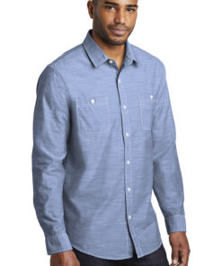 Port Authority Slub Chambray Shirt - Image 2
