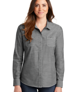 Port Authority Ladies Slub Chambray Shirt