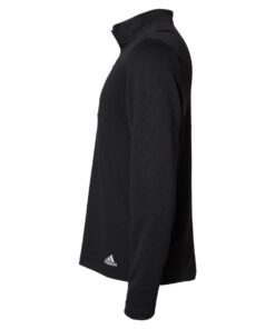 Adidas - 3-Stripes Double Knit Quarter-Zip Pullover - Image 2