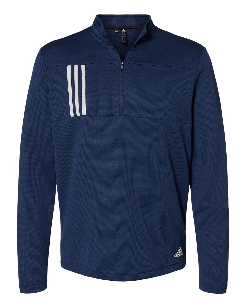 Adidas - 3-Stripes Double Knit Quarter-Zip Pullover - Image 6