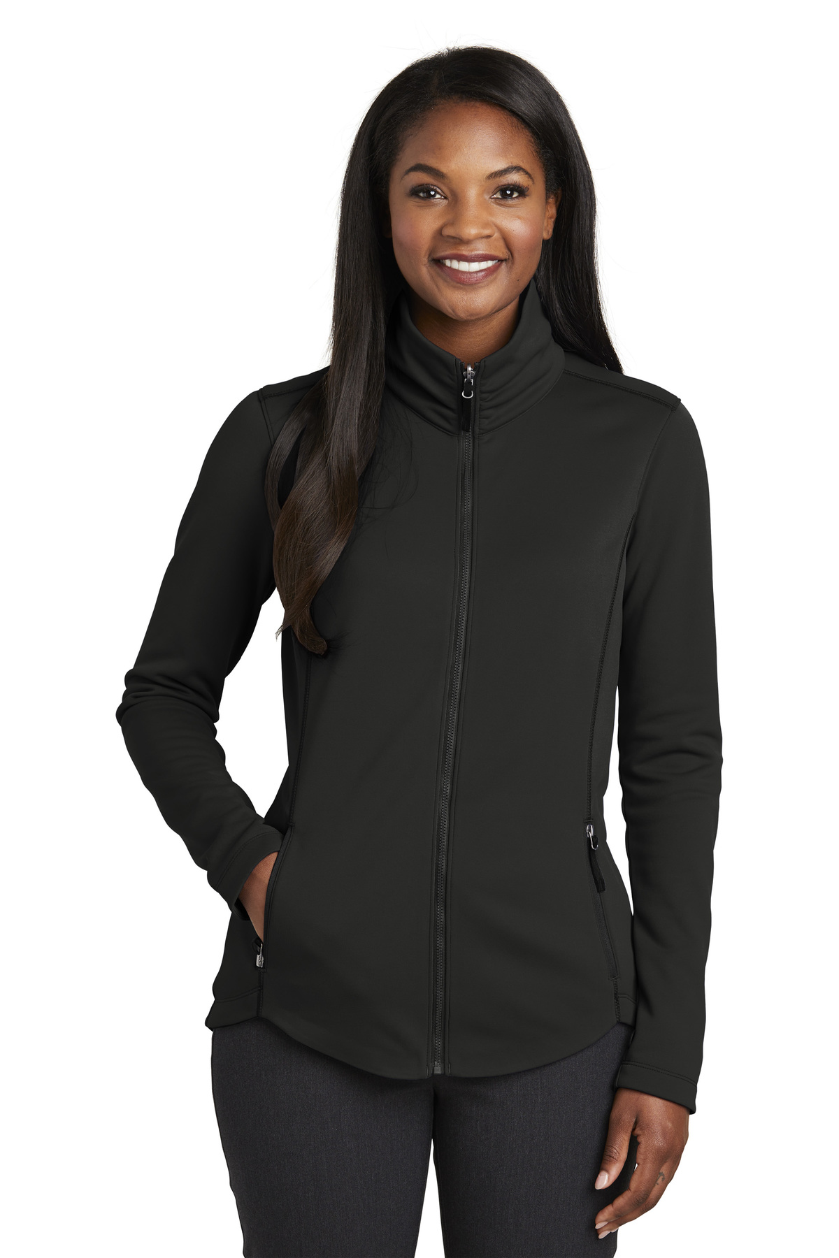 Port Authority Ladies Collective Smooth Fleece Jacket - Image 5