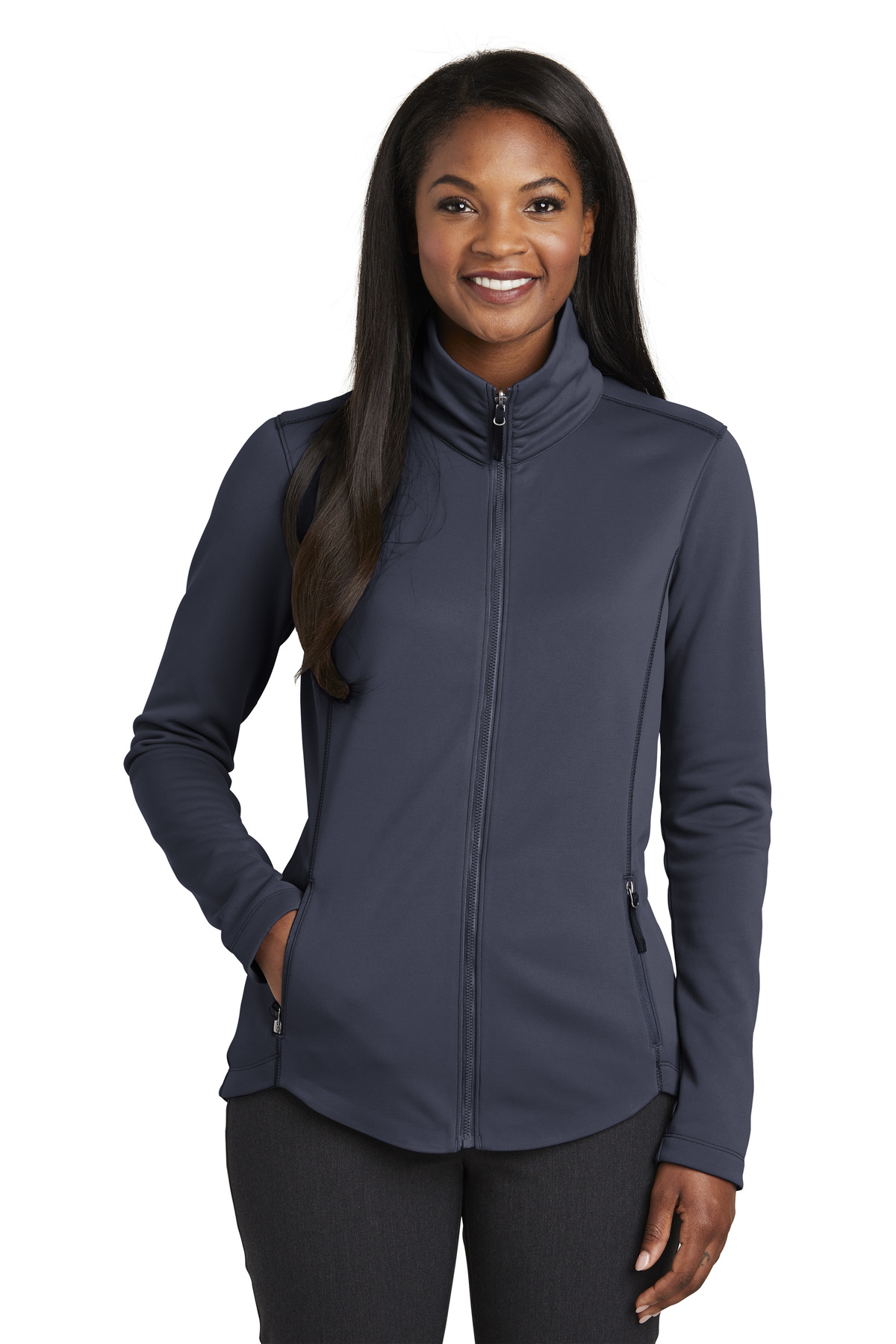 Port Authority Ladies Collective Smooth Fleece Jacket - Image 6