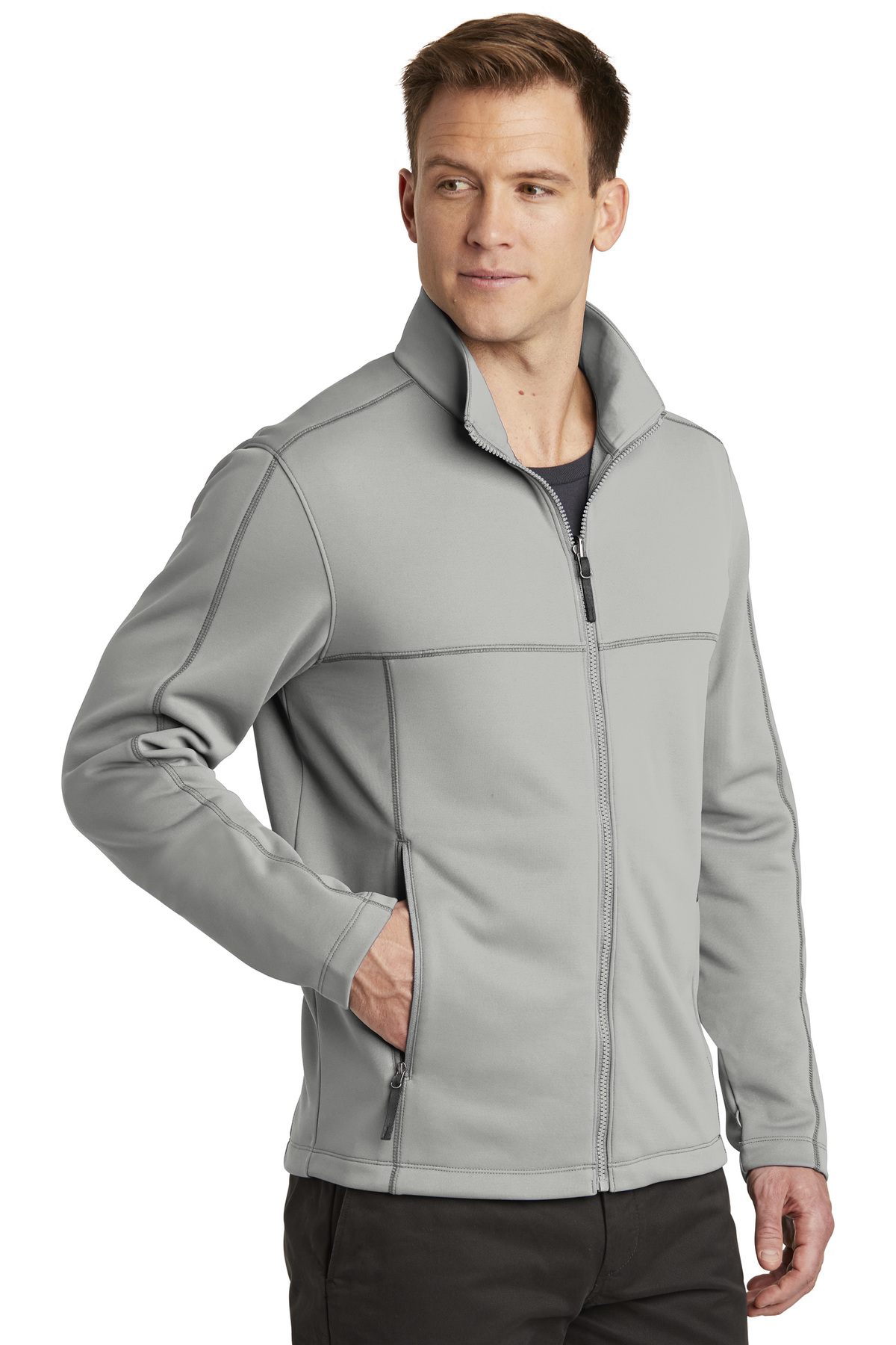 Port Authority  Collective Smooth Fleece Jacket - Image 2