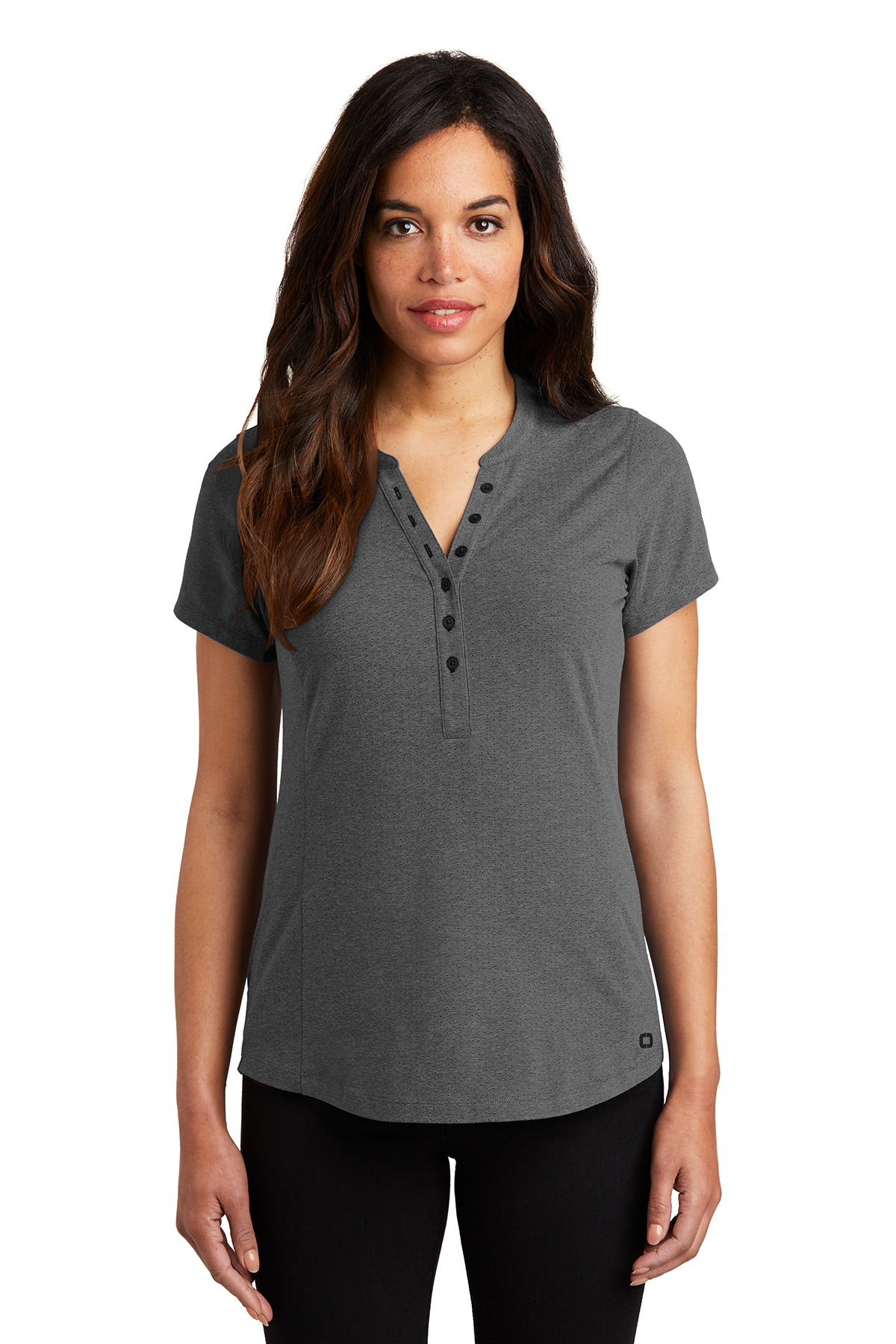 OGIO Ladies Tread Henley - Image 6