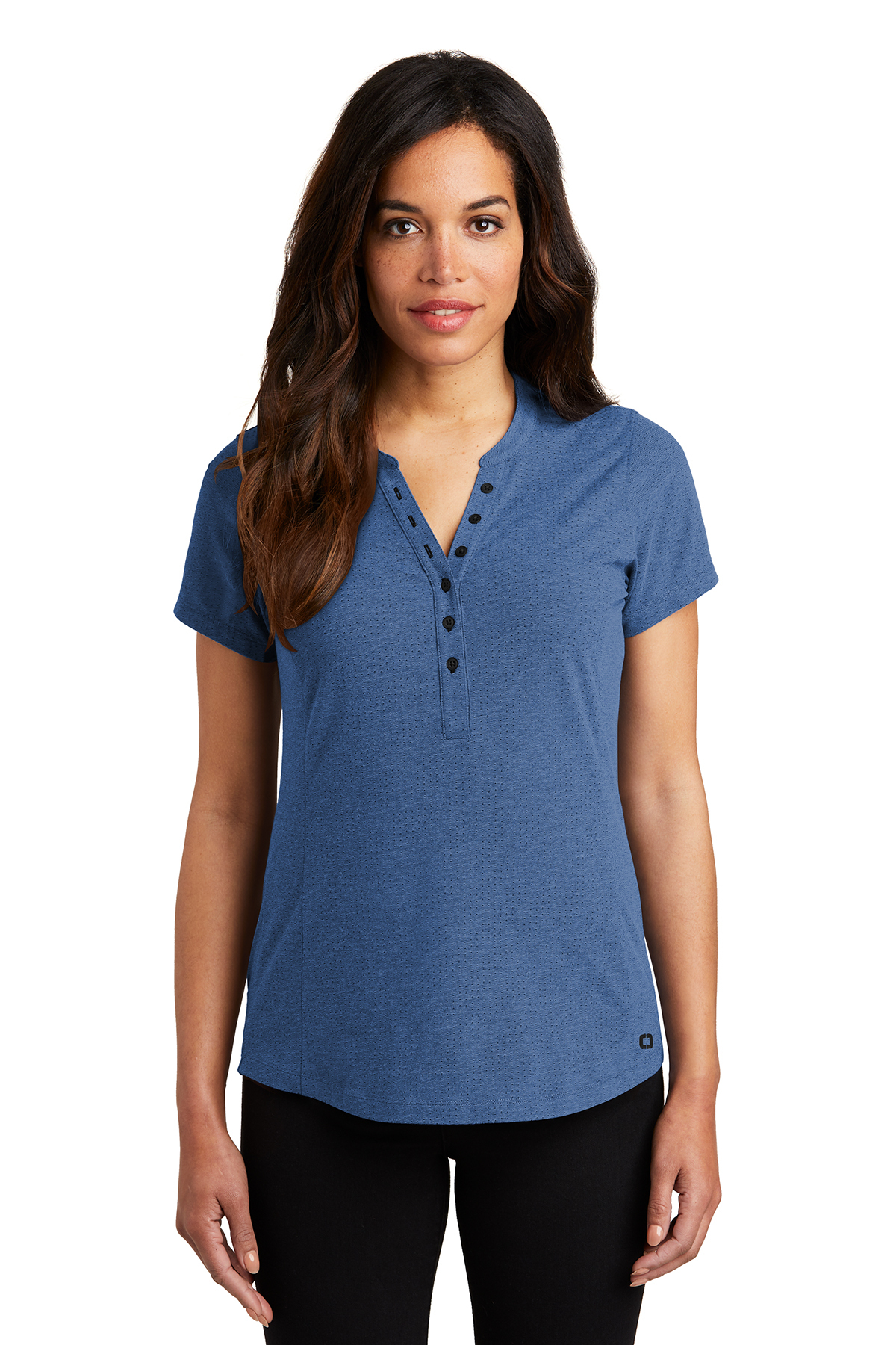 OGIO Ladies Tread Henley - Image 1