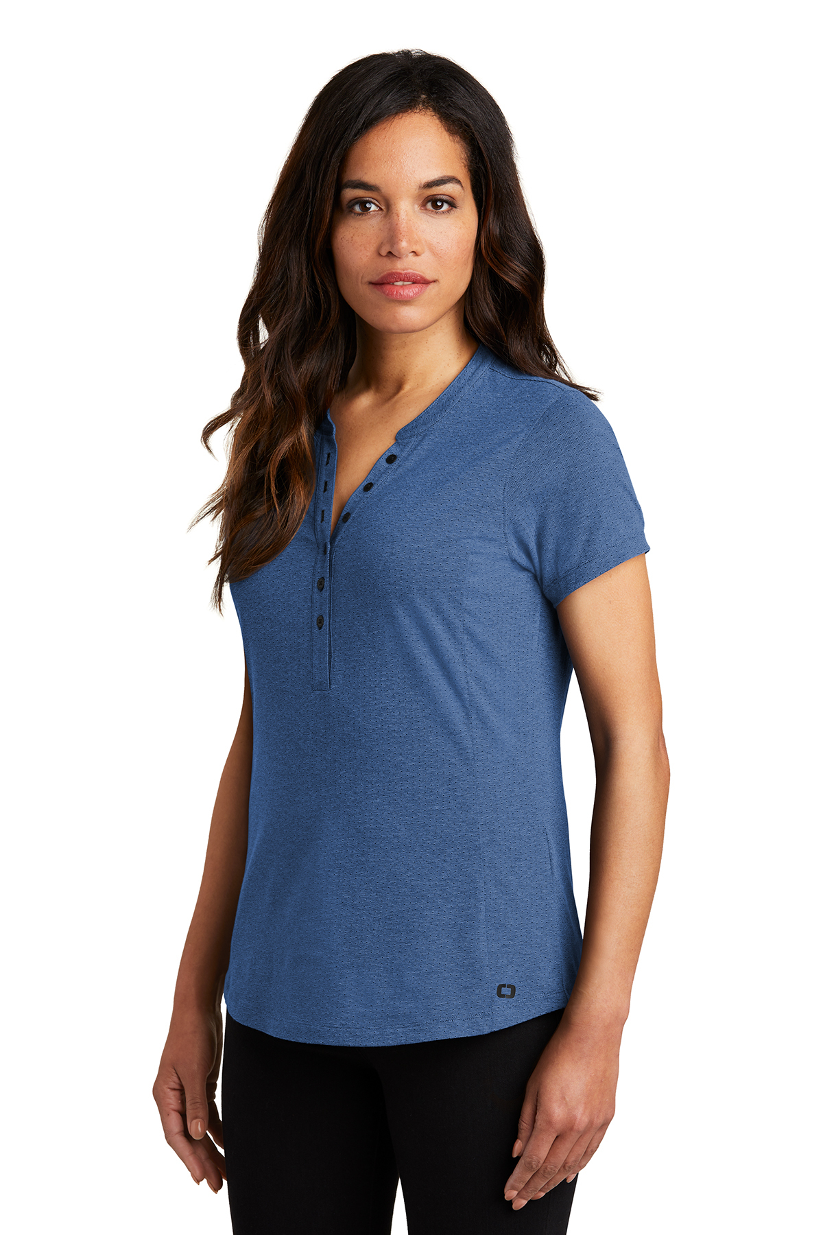 OGIO Ladies Tread Henley - Image 2