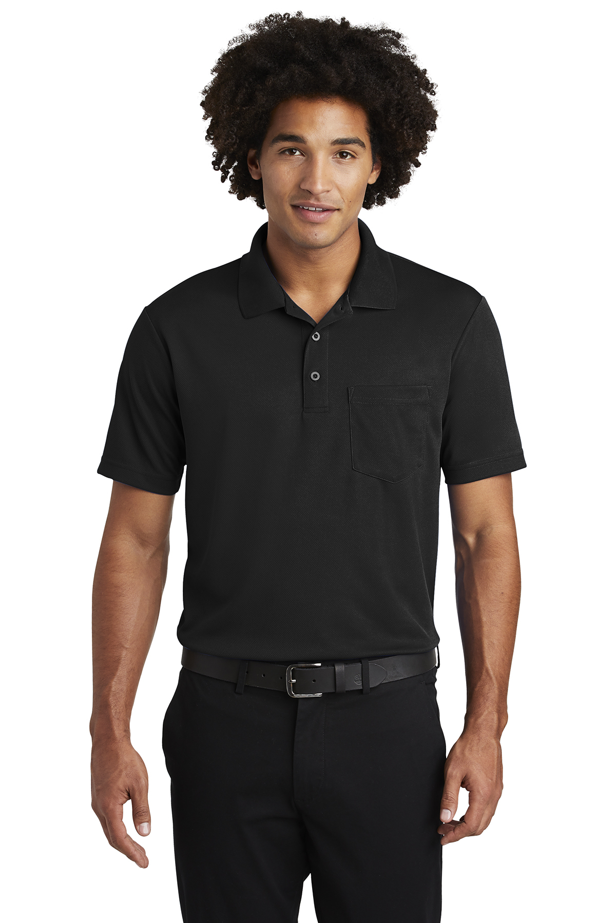 Sport-Tek PosiCharge RacerMesh Pocket Polo - Image 8