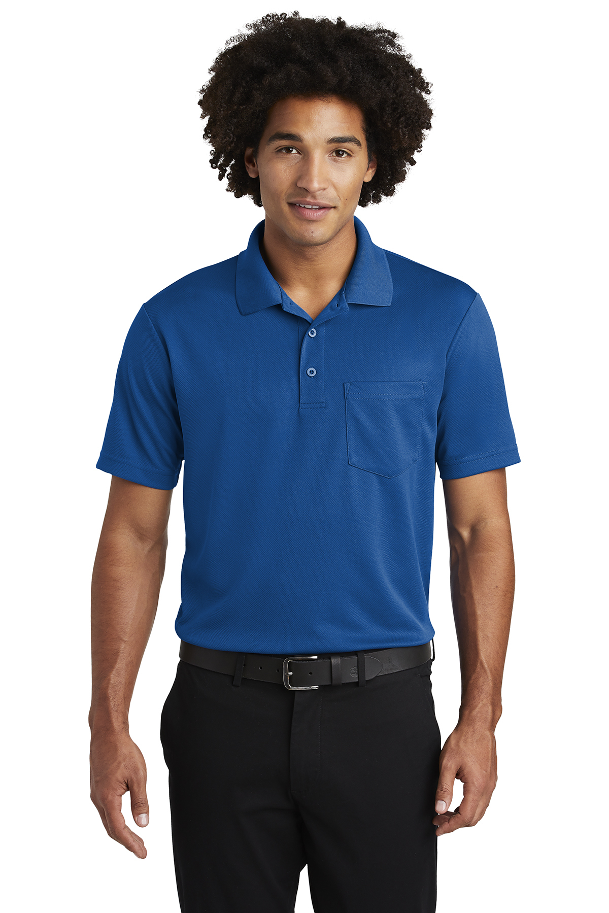 Sport-Tek PosiCharge RacerMesh Pocket Polo - Image 6