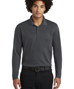 Sport-Tek PosiCharge RacerMesh Long Sleeve Polo - Image 11