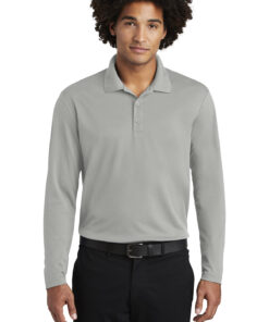 Sport-Tek PosiCharge RacerMesh Long Sleeve Polo - Image 6