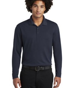 Sport-Tek PosiCharge RacerMesh Long Sleeve Polo - Image 7