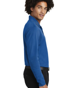 Sport-Tek PosiCharge RacerMesh Long Sleeve Polo - Image 3