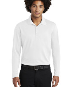 Sport-Tek PosiCharge RacerMesh Long Sleeve Polo - Image 9