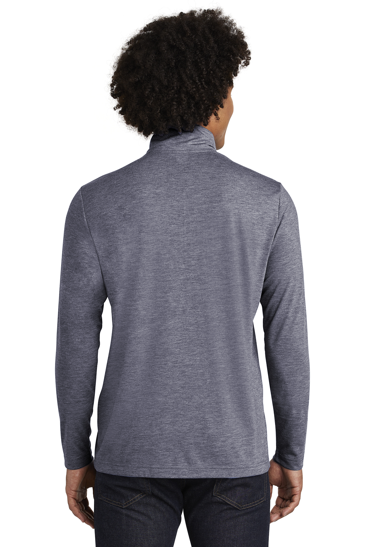 Sport-Tek PosiCharge Tri-Blend Wicking 1/4-Zip Pullover - Image 4