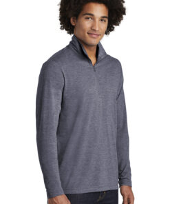Sport-Tek PosiCharge Tri-Blend Wicking 1/4-Zip Pullover - Image 2