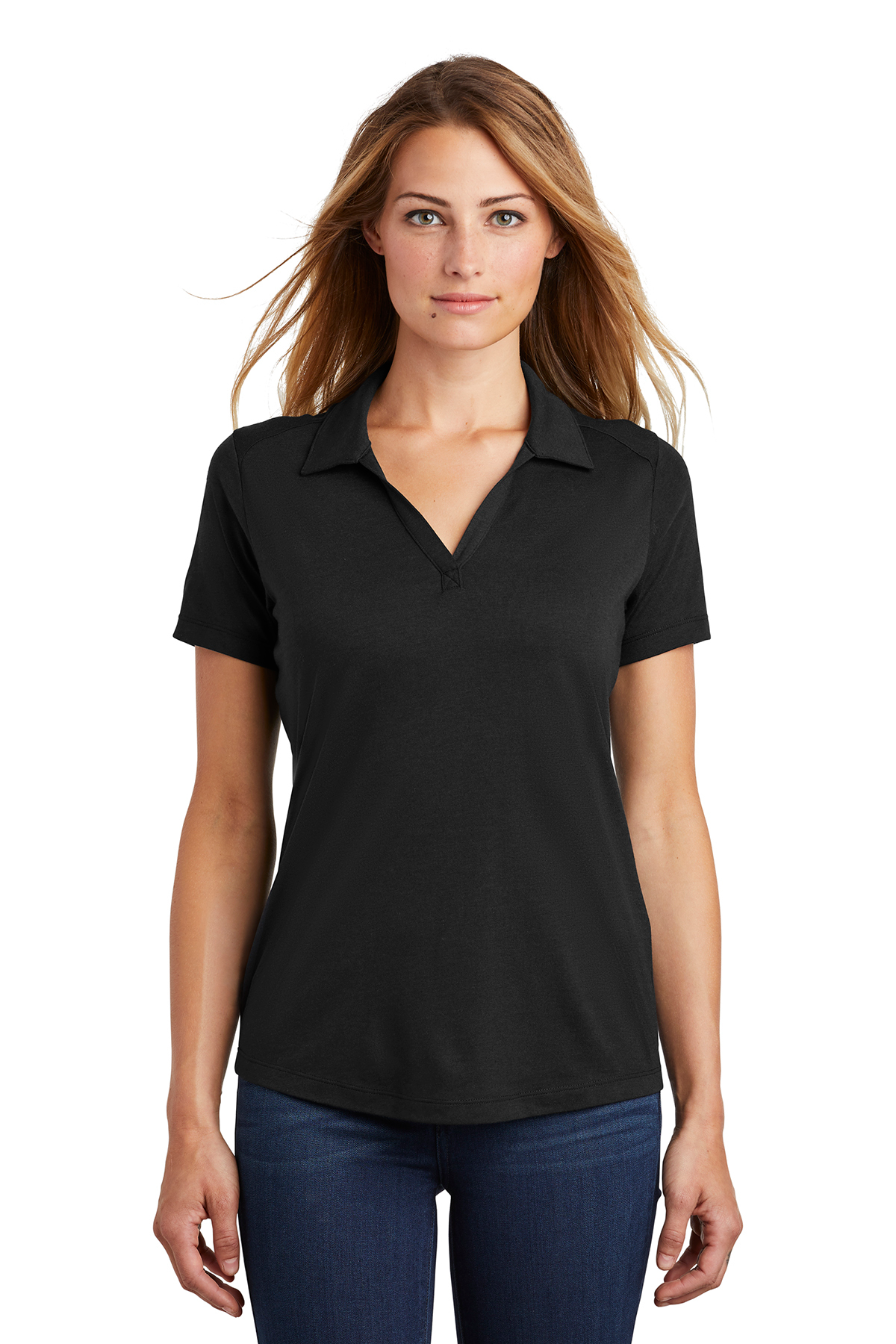 Sport-Tek Ladies PosiCharge Tri-Blend Wicking Polo - Image 7