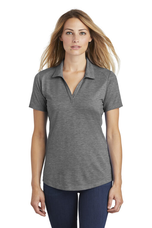 Sport-Tek Ladies PosiCharge Tri-Blend Wicking Polo