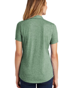 Sport-Tek Ladies PosiCharge Tri-Blend Wicking Polo - Image 4