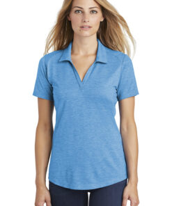 Sport-Tek Ladies PosiCharge Tri-Blend Wicking Polo - Image 11