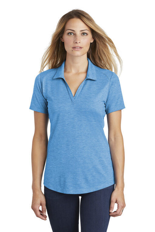Sport-Tek Ladies PosiCharge Tri-Blend Wicking Polo