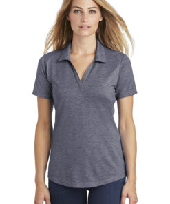 Sport-Tek Ladies PosiCharge Tri-Blend Wicking Polo - Image 5