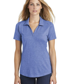 Sport-Tek Ladies PosiCharge Tri-Blend Wicking Polo - Image 6