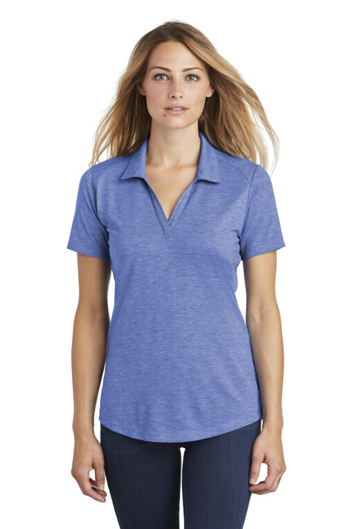 Sport-Tek Ladies PosiCharge Tri-Blend Wicking Polo