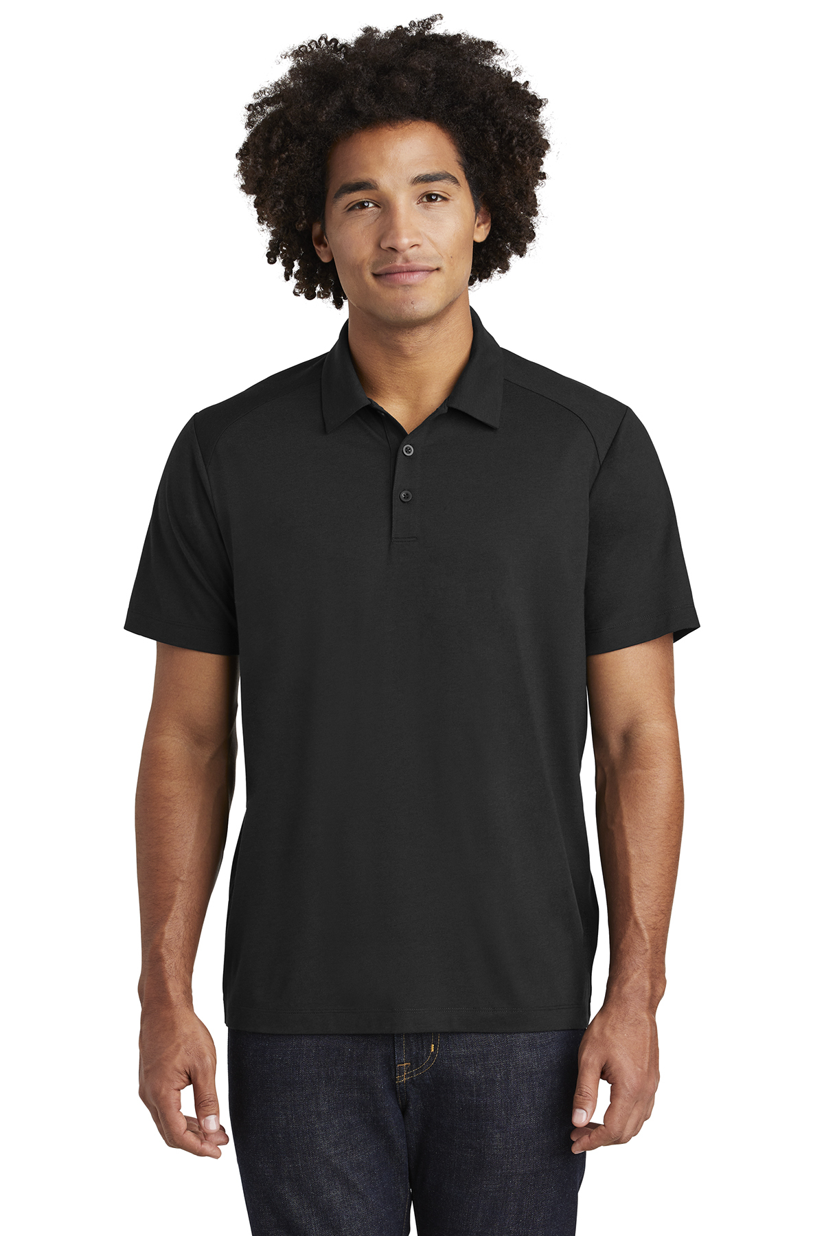 Sport-Tek PosiCharge Tri-Blend Wicking Polo - Image 4