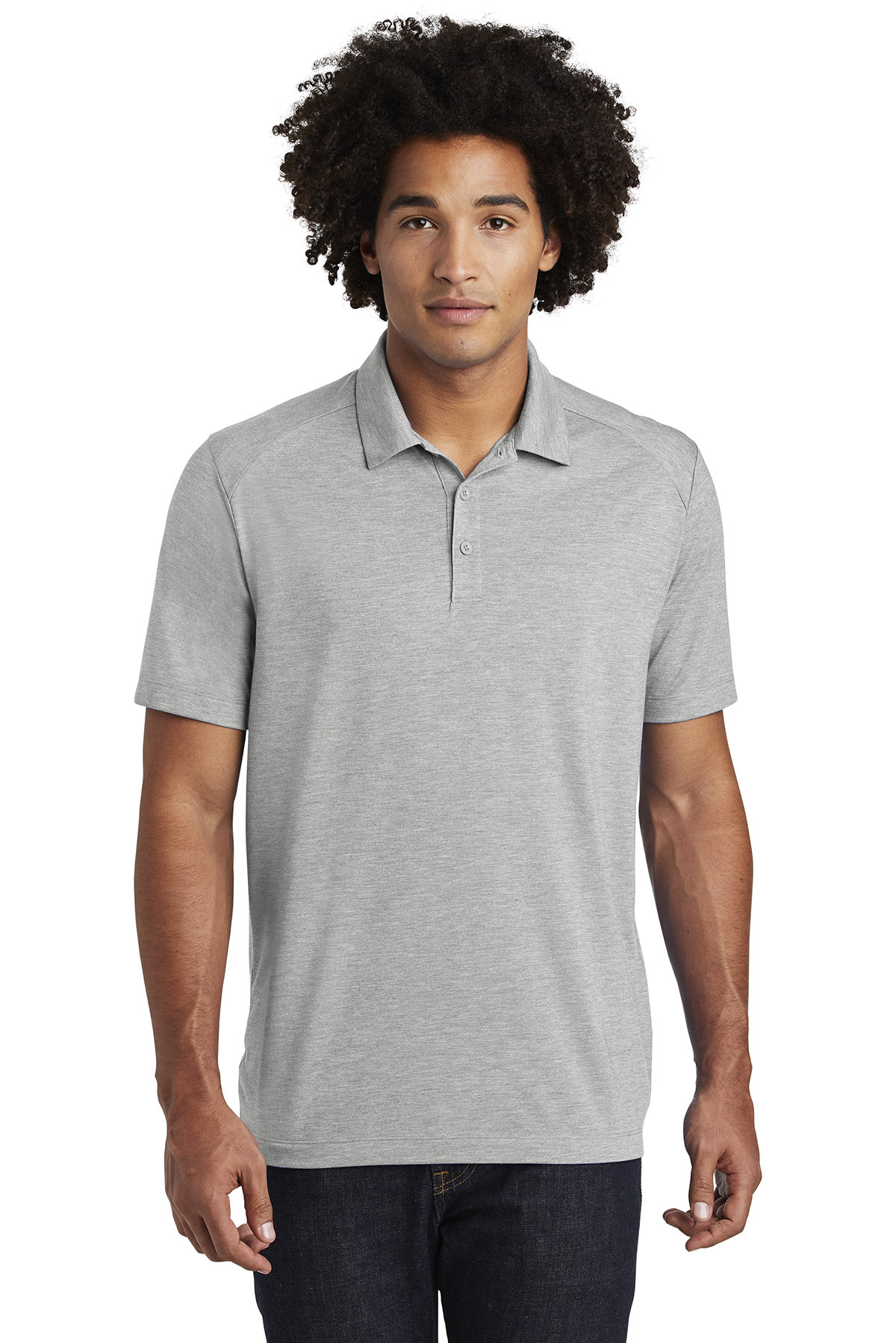 Sport-Tek PosiCharge Tri-Blend Wicking Polo - Image 7