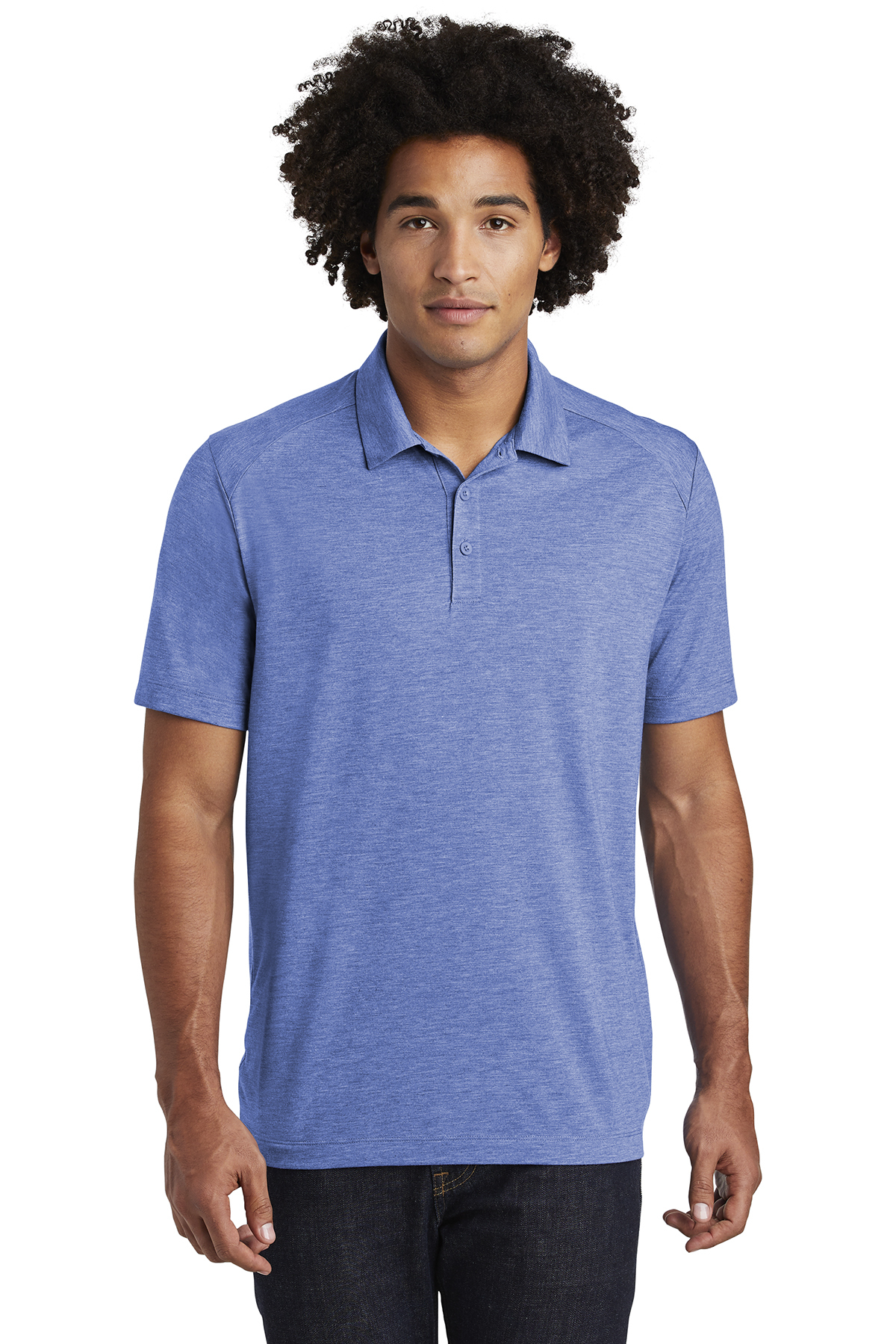 Sport-Tek PosiCharge Tri-Blend Wicking Polo - Image 10