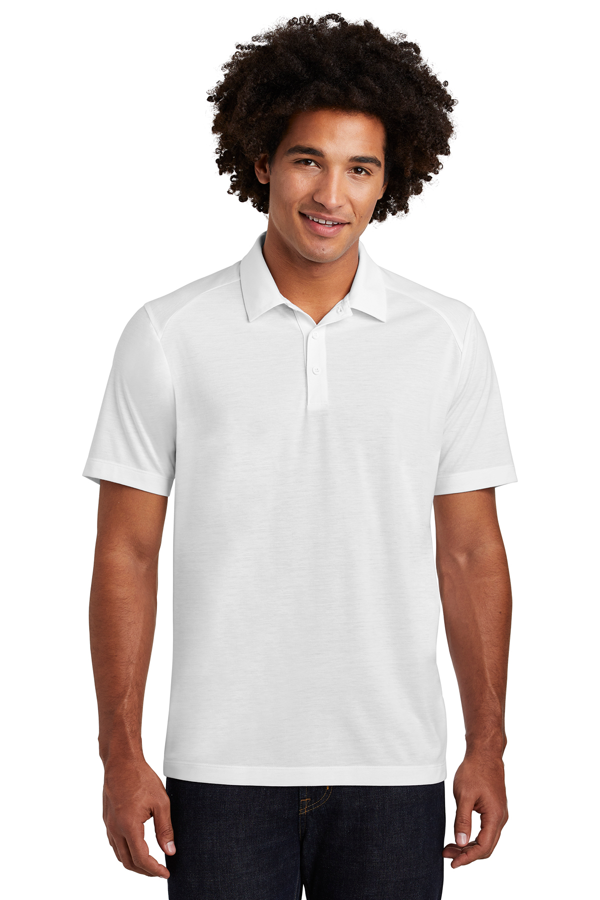 Sport-Tek PosiCharge Tri-Blend Wicking Polo - Image 5