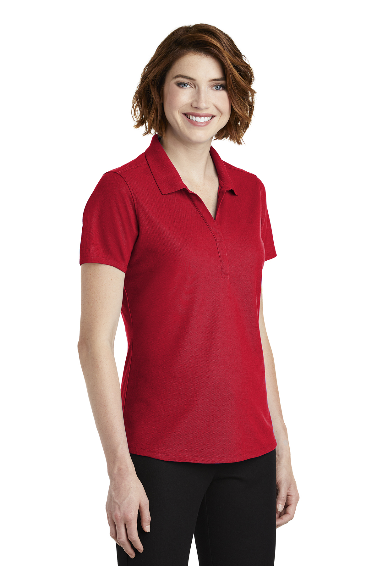 Port Authority Ladies EZPerformance Pique Polo - Image 2