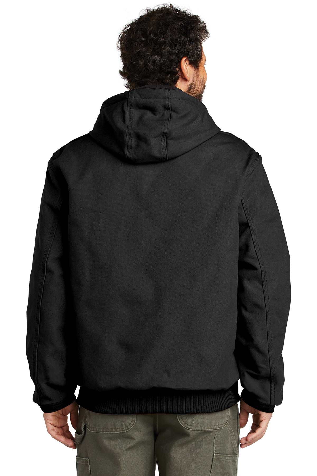 Carhartt Quilted-Flannel-Lined Duck Active Jac - Image 4