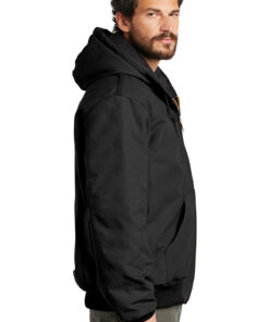 Carhartt Quilted-Flannel-Lined Duck Active Jac - Image 3