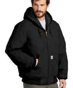 Carhartt Quilted-Flannel-Lined Duck Active Jac - Image 2