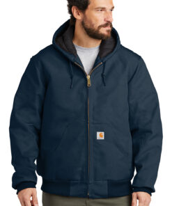 Carhartt Quilted-Flannel-Lined Duck Active Jac - Image 5