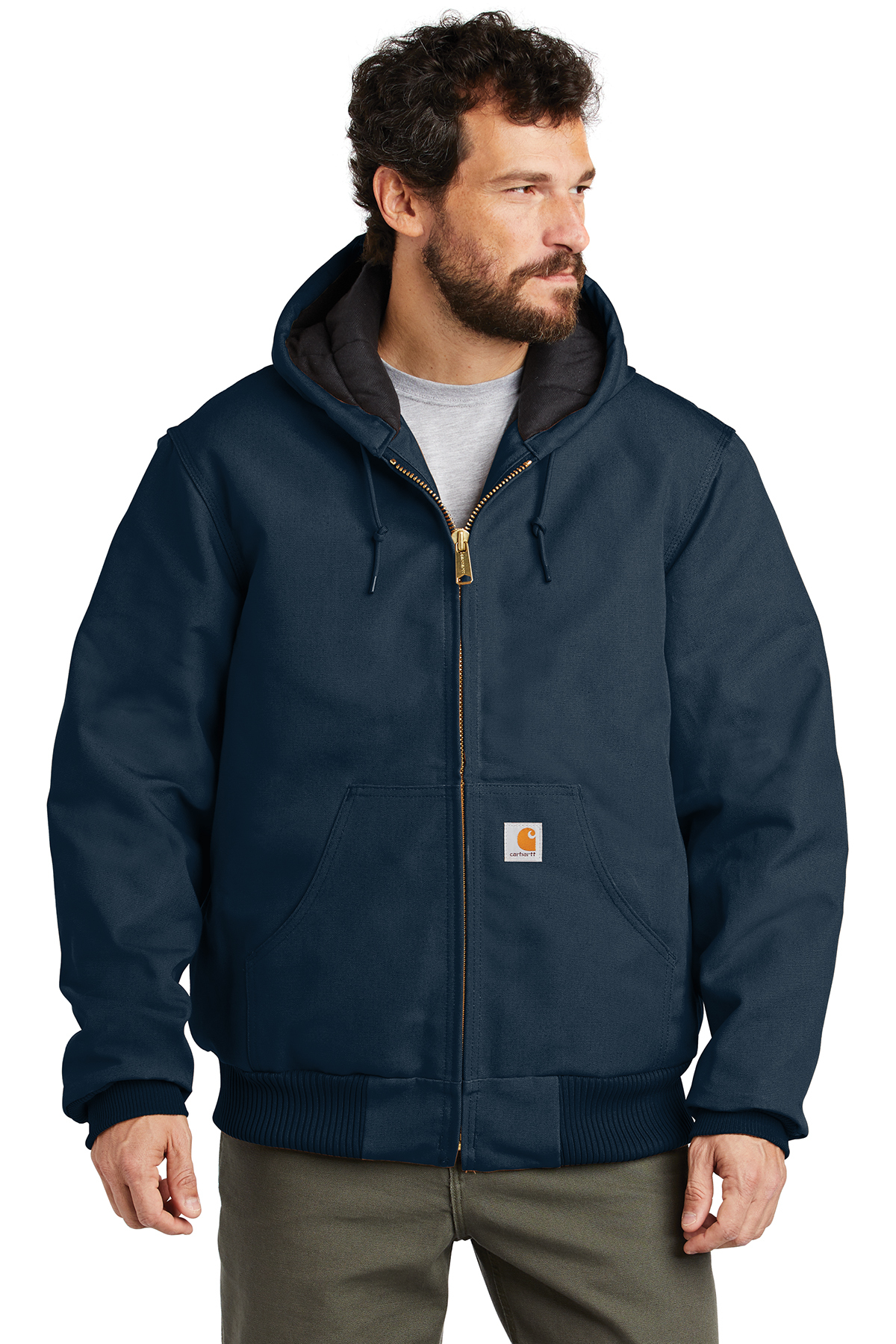 Carhartt Quilted-Flannel-Lined Duck Active Jac - Image 5