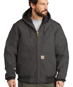 Carhartt Quilted-Flannel-Lined Duck Active Jac - Image 6