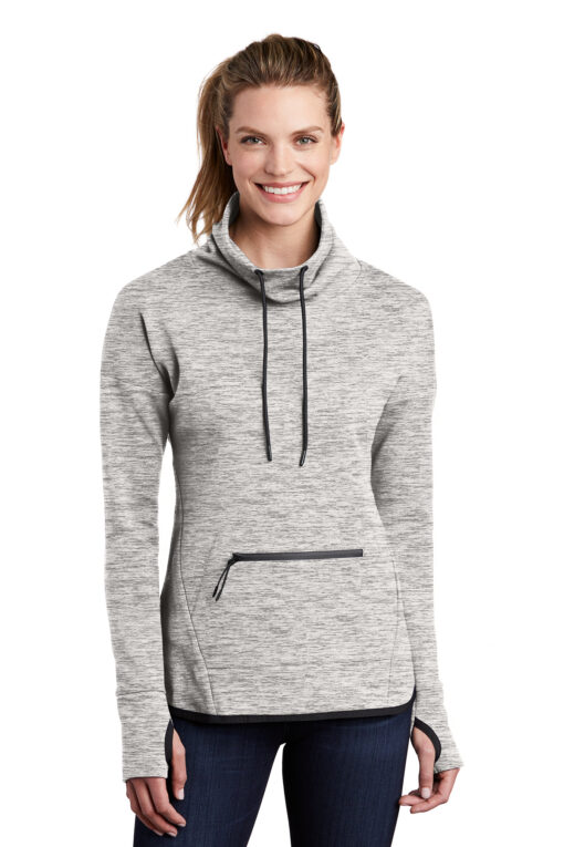 Sport-Tek Ladies Triumph Cowl Neck Pullover