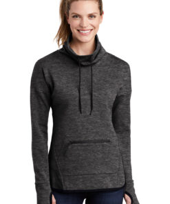Sport-Tek Ladies Triumph Cowl Neck Pullover - Image 6
