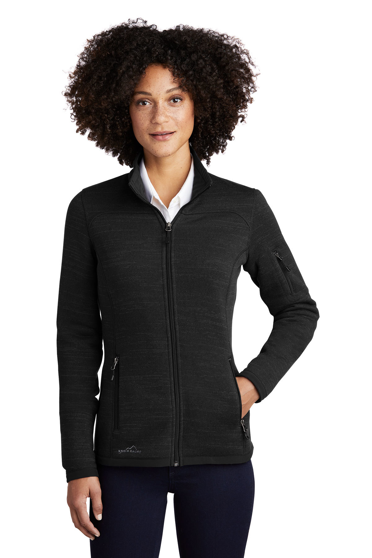 Eddie Bauer Ladies Sweater Fleece Full-Zip - Image 5